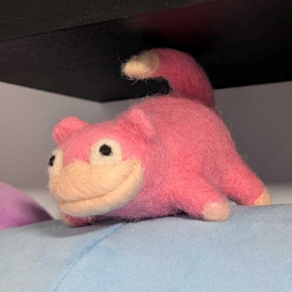 Local Handmade Needle Felted Slowpoke