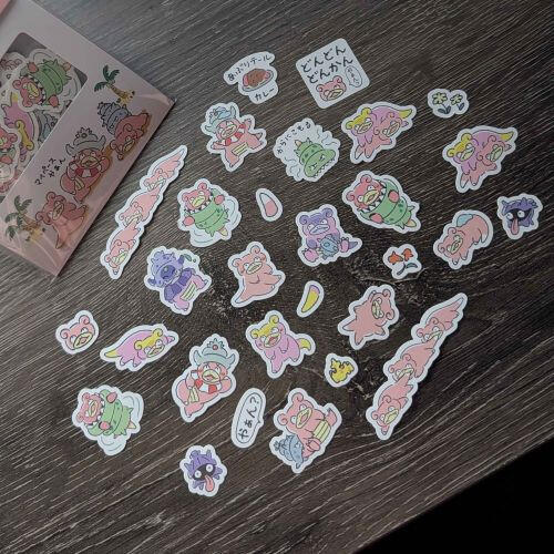 2024 | (JPN) Pokemon Center | Dondon Donkan Yaaan? Assorted Stickers