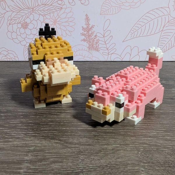 2020 | Nanoblock Slowpoke & Psyduck