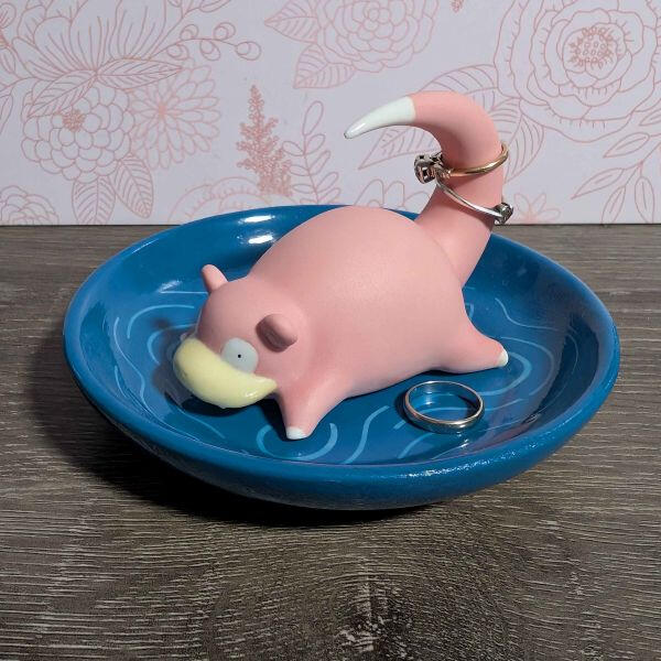 2025 | Pokemon Center | Home Accents Ceramic Ring Dish Slowpoke