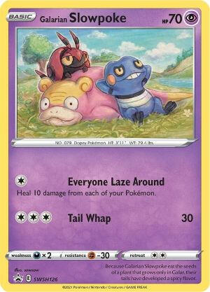 #SWSH126 | Galarian Slowpoke Promo