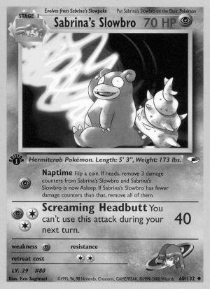 #60 | 1st E. | Sabrina's Slowbro